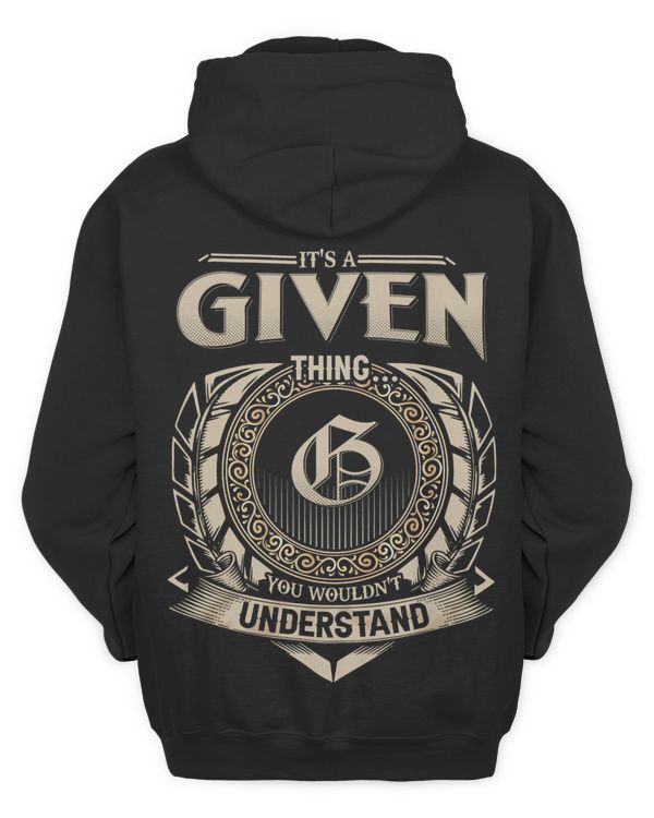 GIVEN