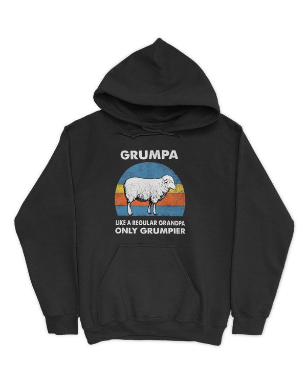 Grumpa like a regular grandpa only grumpier - Dark Color