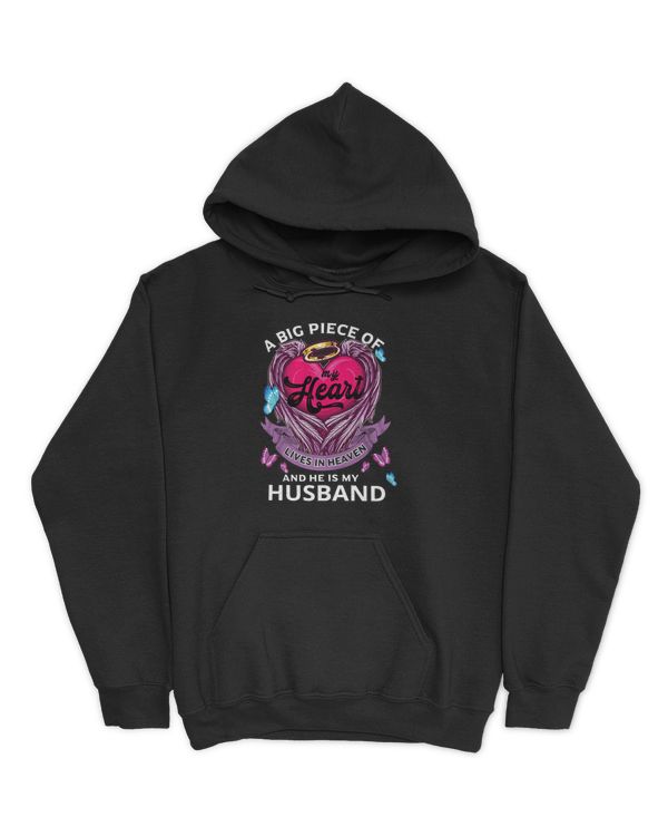 A Big Piece Of My Heart Lives In Heaven Shirt