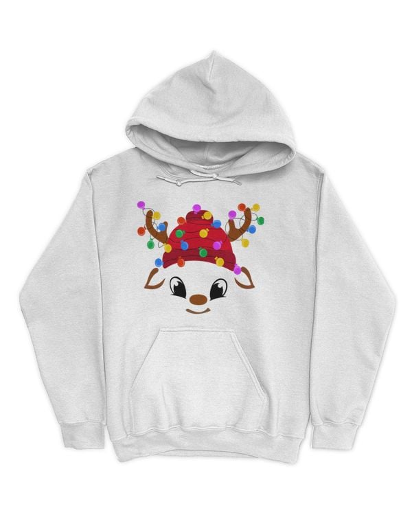 Christmas Shirt - Cute Reindeer Face, Great shirt for Christmas (1)
