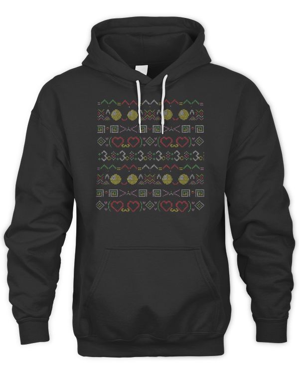 Cat Emoji Ugly Christmas Sweater T-Shirt