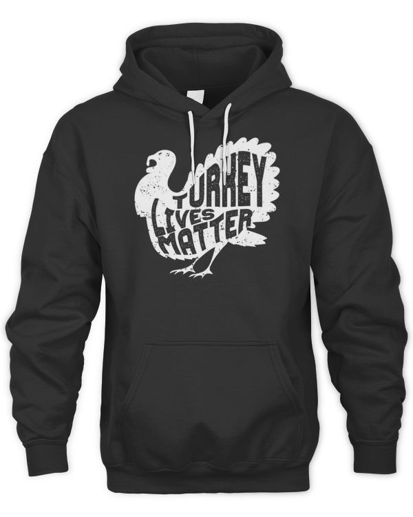 Turkey Lives Matter Real Happy Thanksgiving in vegan style T-Shirt