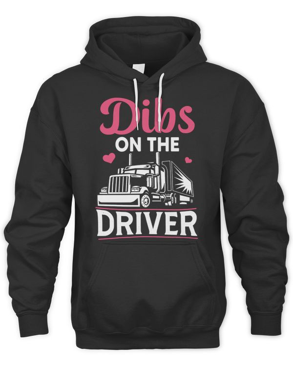 Truck Driver Wife Proud Trucker Girlfriend Gift Shirt T-Shirt