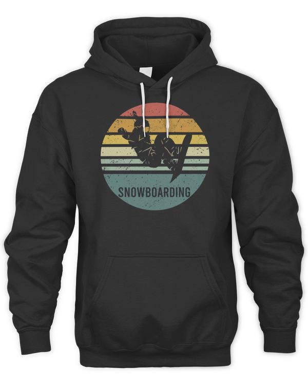 Cool Retro Snowboarder Winter Sport Snowboard T-Shirt