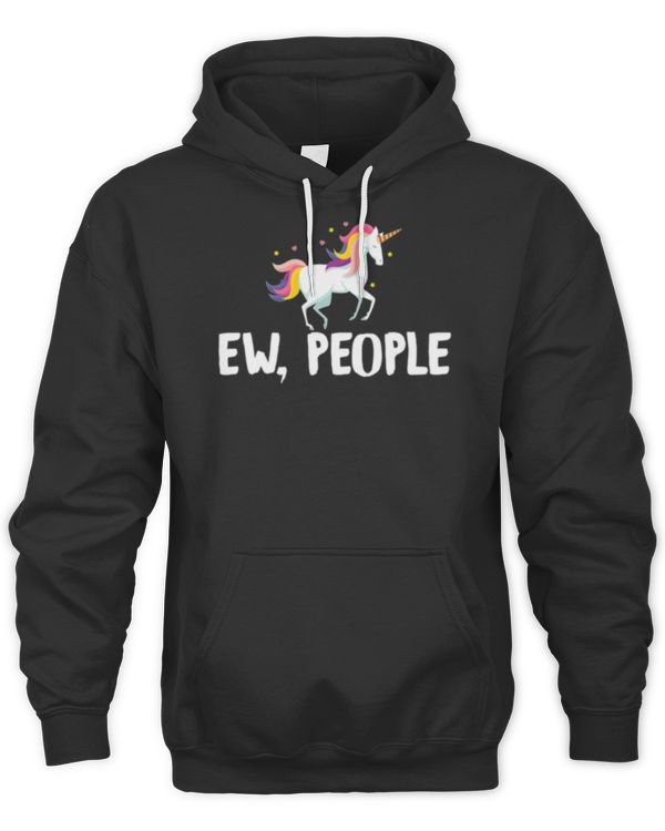 Ew People Unicorn Antisocial Introvert T-Shirt