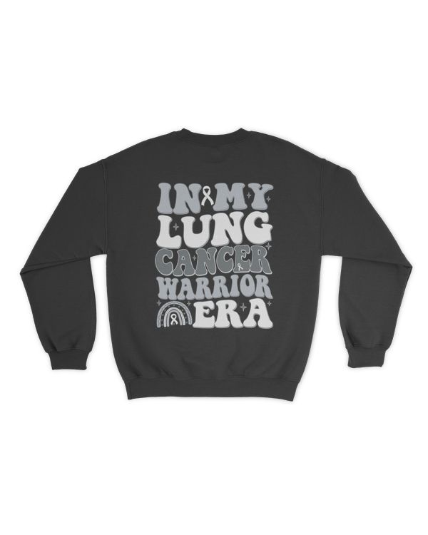 In my lung cancer warrior era shirt