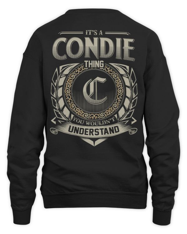 It's a CONDIE Thing You Wouldn't Understand US04