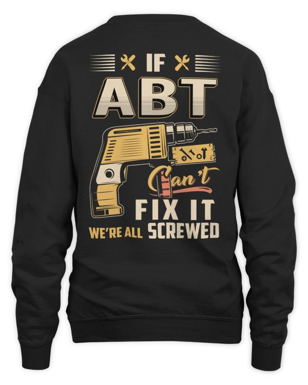 If ABT Can't Fix It We're All Screwed US26