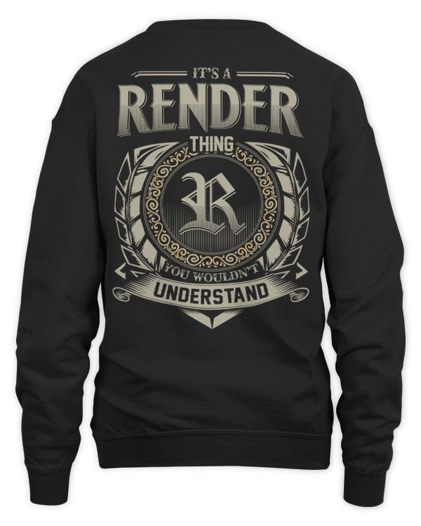 It's a RENDER Thing You Wouldn't Understand US04