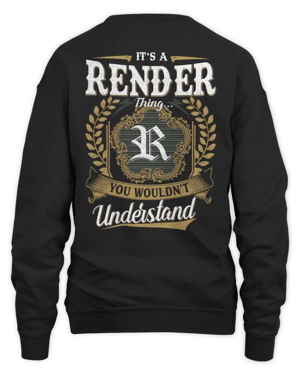 It's a RENDER Thing You Wouldn't Understand US01