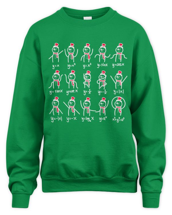 Math Teacher Christmas Shirt Top Dark Color
