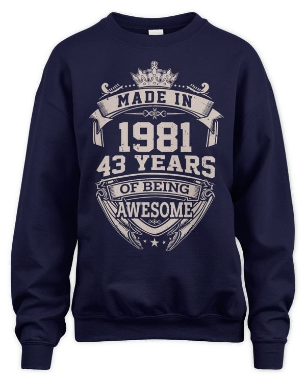Made In 1981 , Years Of Being Awesome USA14