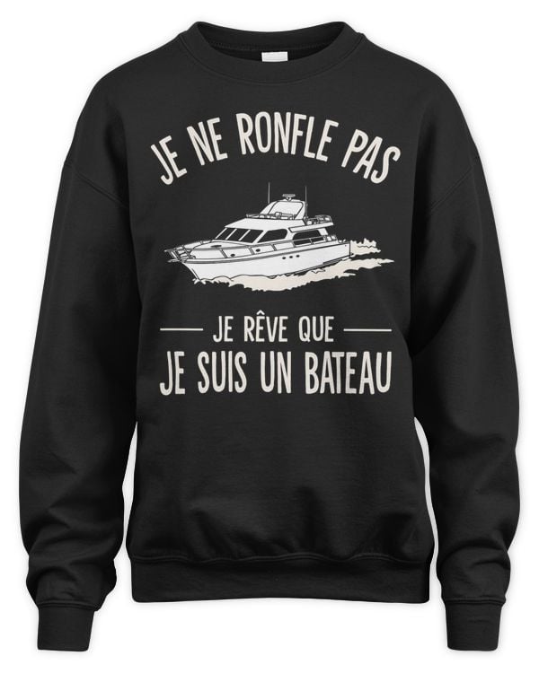 Je ne ronfle pas, je rêve que je suis un bateau