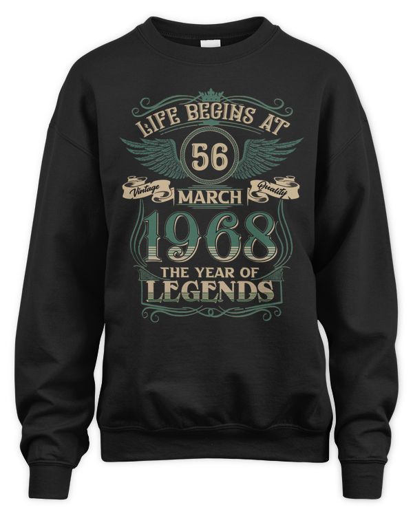 Life Begins At March 1968 The Year Of Legends USA10