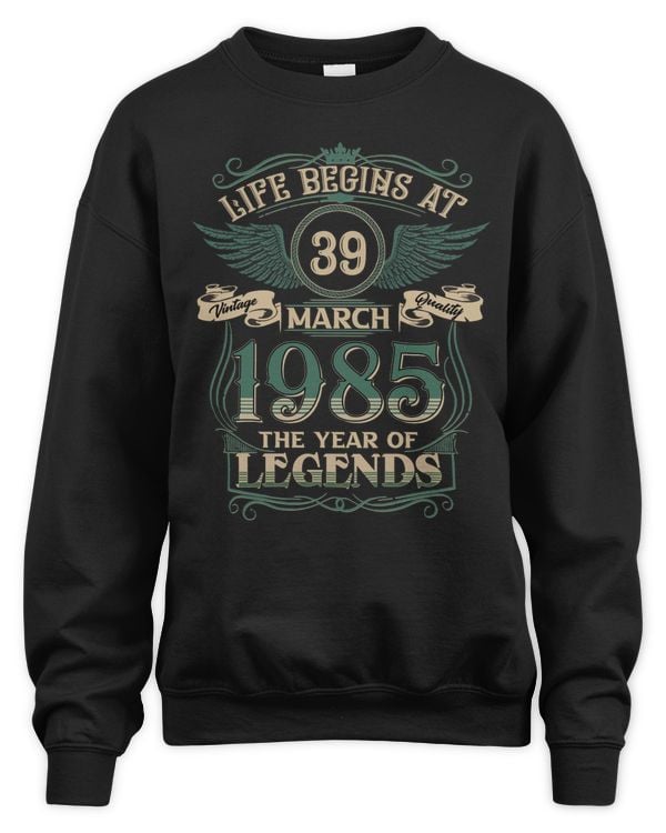 Life Begins At March 1985 The Year Of Legends USA10