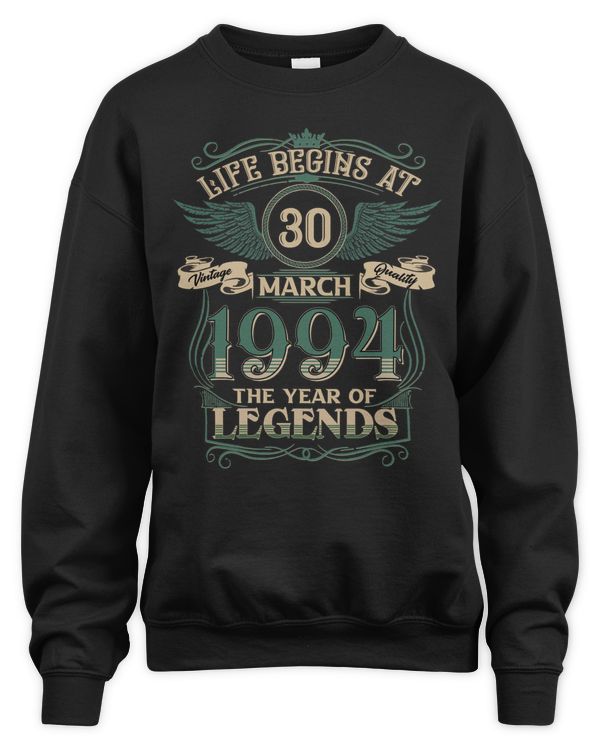 Life Begins At March 1994 The Year Of Legends USA10