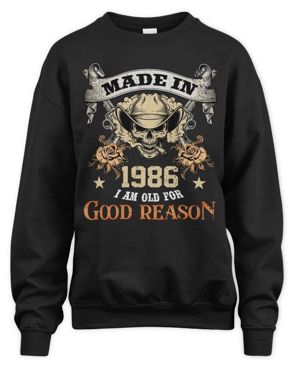 Made In 1986 I Am Old For Good Reason USA20