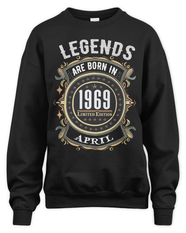 Legends Are Born In 1969 Limited Edition USA38 Apr