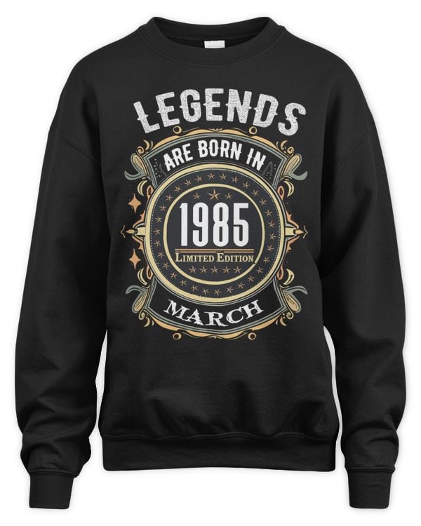 Legends Are Born In 1985 Limited Edition USA38 Mar