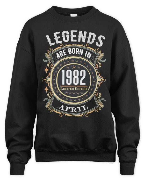 Legends Are Born In 1982 Limited Edition USA38 Apr