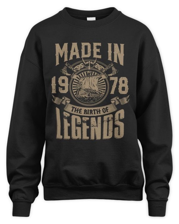 Made In 1978 The Birth Of Legends USA47