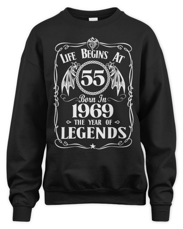 Life Begins At Born In 1969 The Year Of Legends USA34