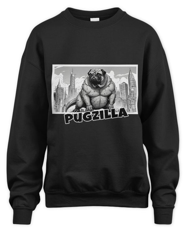 Pugzilla Dog Lover Pet Dog Breed Pug Lover Cool Pugzilla Pug
