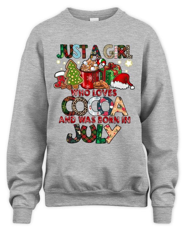 Just A Girl Who Loves Cocoa And Was Born In July