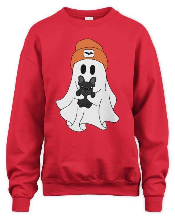 Ghost with Black Frenchie