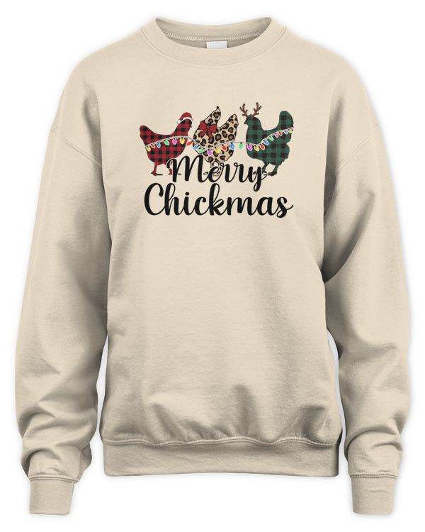 Merry Chickmas Christmas Chicken