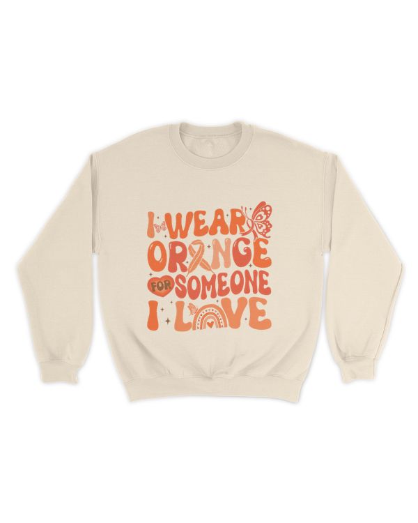I wear orange for someone I love shirt