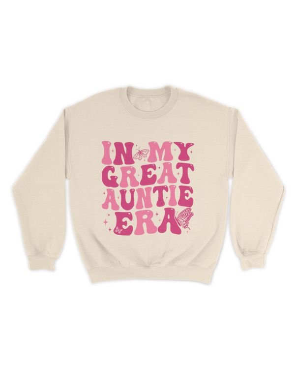 In My Great Auntie Era Shirt, Great Aunt Shirt, Cool Auntie Shirt, Aunt Shirt, In My Great Aunt Era, Cute Aunt, Aunt Birthday Gift