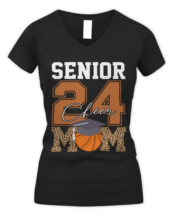 Senior Class Of 2024 Basketball Proud Cheer Mom