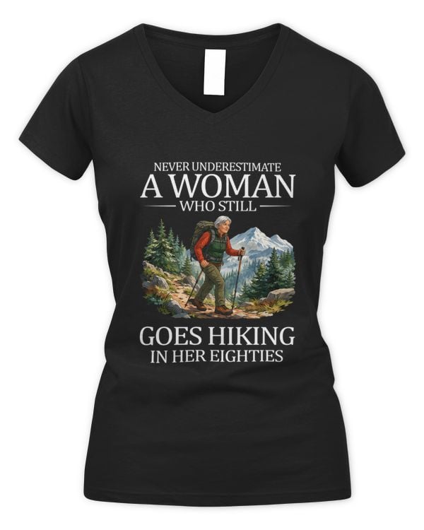 Never underestimate a woman who still go hiking in her Eighties