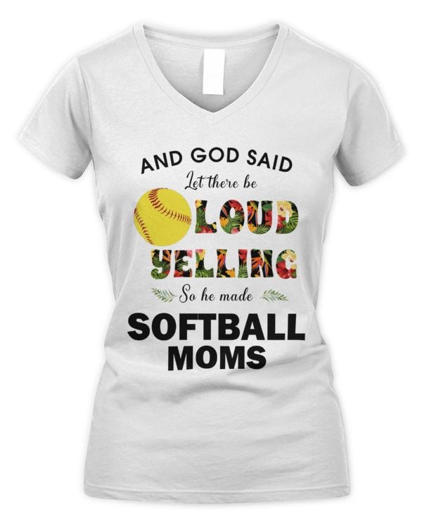 Softball Mom- Softball T-shirts- Best Gift for Mom- Softball Lovers