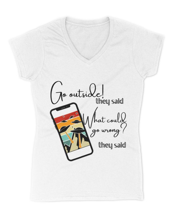 Women's V-Neck T-Shirt