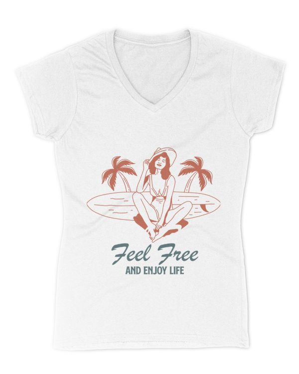 Women's V-Neck T-Shirt