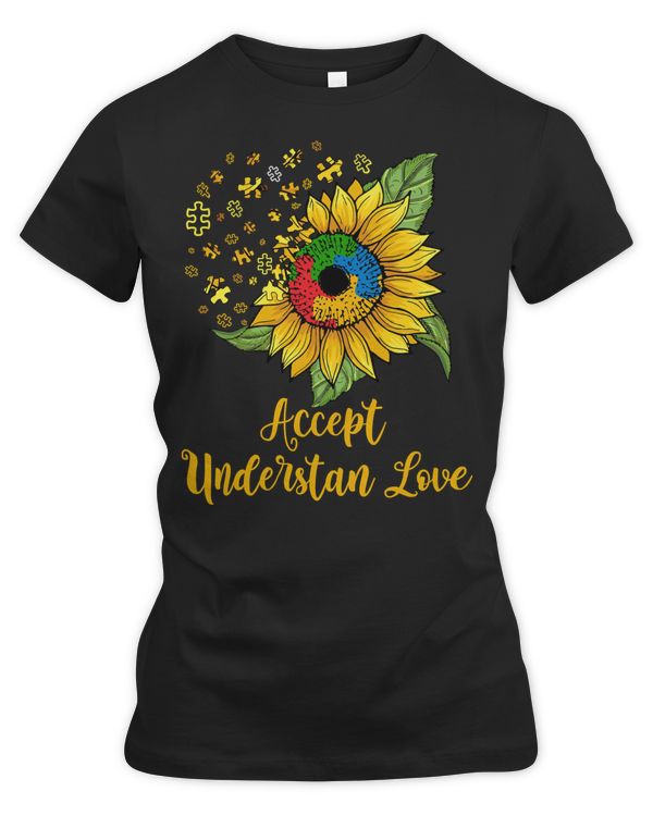 Autism Autistic Accept Understand Love Autism Awareness Sunflower140 Autism Awareness