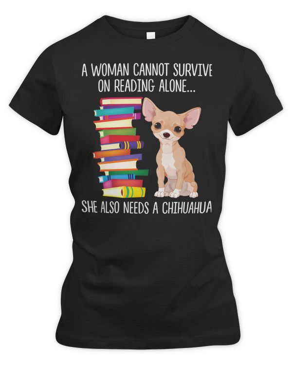 Book Reader Chihuahua Dog Mom Books Reading Fan