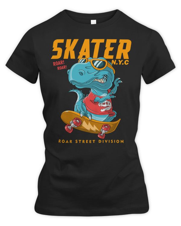 Dinosaur Dino Cool Dinosaur T Rex Skater Funny Dinosaur Skateboard Meme T Rex Saurus