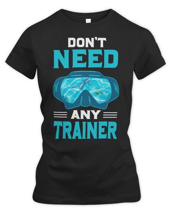 Diver Scuba Dont Need Any Trainer Scuba Diving 331 Diving Deeper