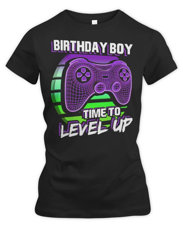 Game Gaming Birthday Boy Time to Level Up Game Vintage Birthday 444 Gamer Loving Game
