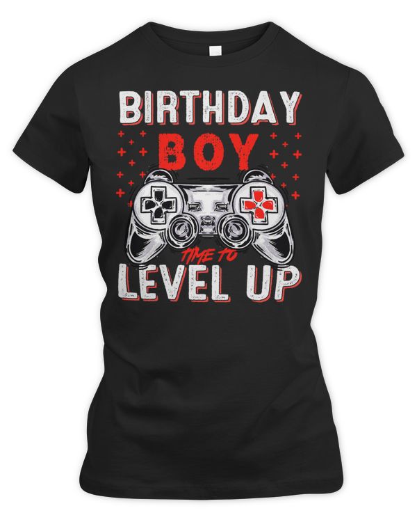 Game Gaming Birthday Boy Time to Level Up Video Game Birthday Boys 167 Gamer Loving Game