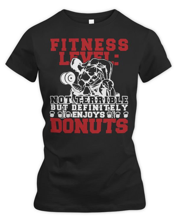 Gym Training Fitness Level Not Terrible But Enjoys Donuts 493 Bodybuilding