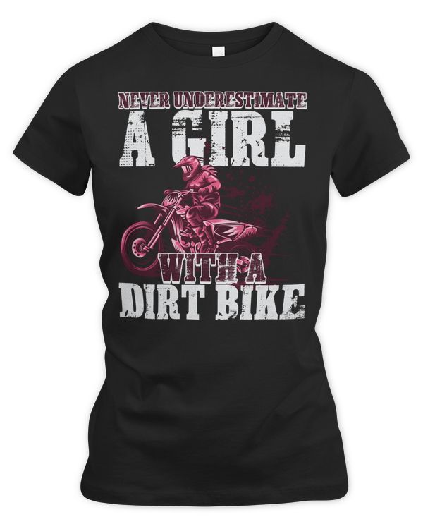 Motocross Rider Braap Girl Never Underestimate Motorcycle Lover74 Motorcyclist