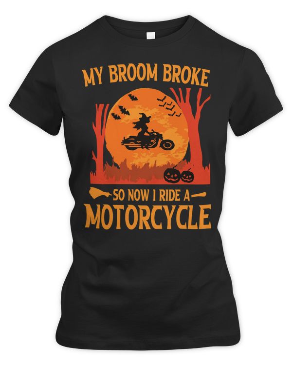 Motocross Rider My broom broke so now i ride a motorcycle305 Motorcyclist