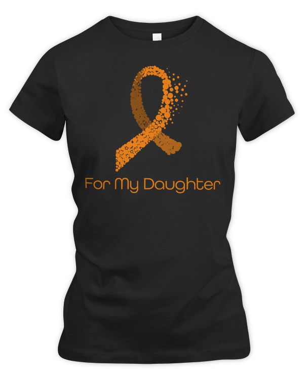 Multiple Sclerosis Awareness Im supporting you my Daughter Orange Ribbon