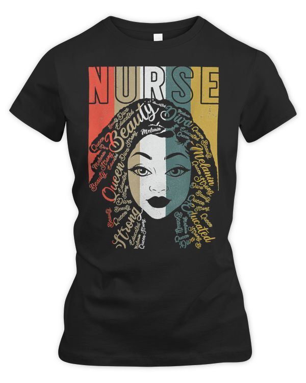 Nurse Nursery African American Nurse Black Woman Nurse Life Afro 150 Medical Nursing