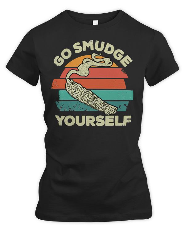 Native American Indigenous Go Smudge Yourself Native American Retro Sunset6 Indigenous American