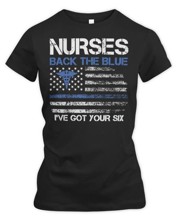 Nurse Nursery Back the Blue Ive Got your Six 62 Medical Nursing